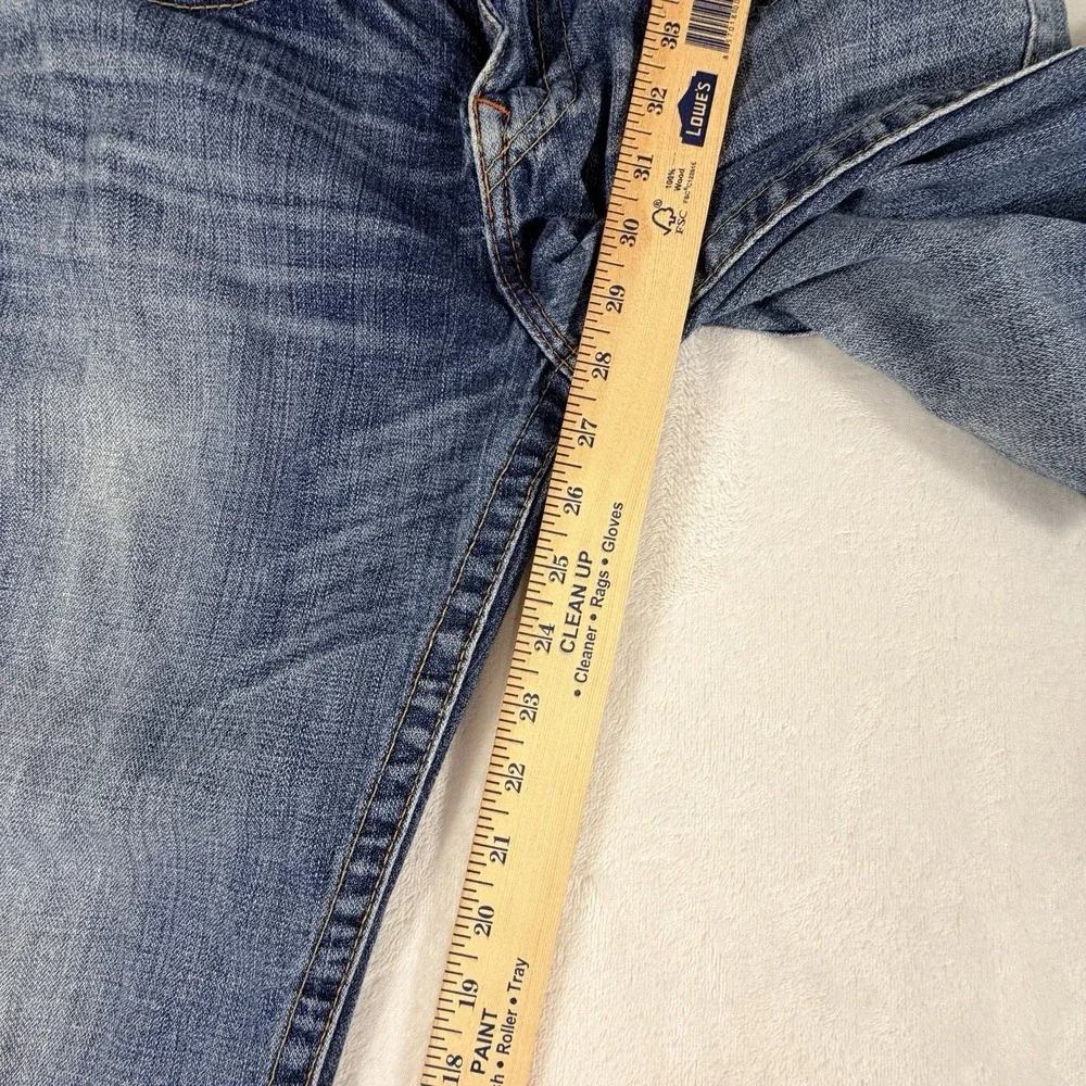 True Religion Jeans Men's Sz 30 Billy Bootcut Denim Medium Wash Blue Made In USA